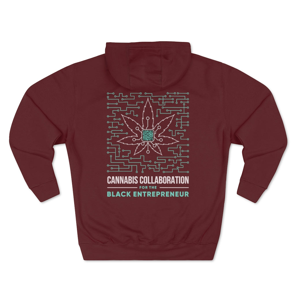The Future of Black Cannabis Collaboration Pullover Hoodie
