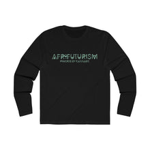 Load image into Gallery viewer, Afrofuturism Powered By Cannabis™ Long Sleeve Crew Tee
