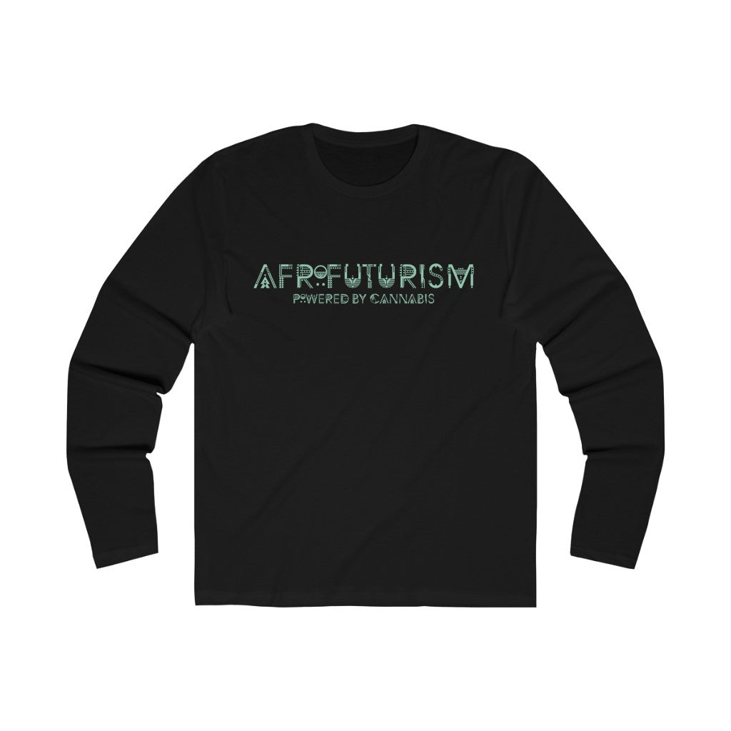 Afrofuturism Powered By Cannabis™ Long Sleeve Crew Tee