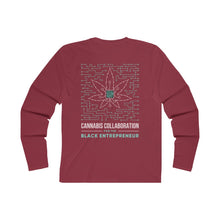 Load image into Gallery viewer, Afrofuturism Powered By Cannabis™ Long Sleeve Crew Tee
