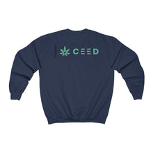 Load image into Gallery viewer, Afrofuturism Powered By Cannabis™ Crewneck Sweatshirt
